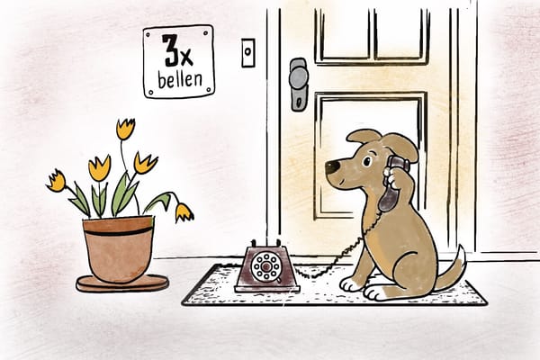 Falsche Freunde: 3 x bellen bitte