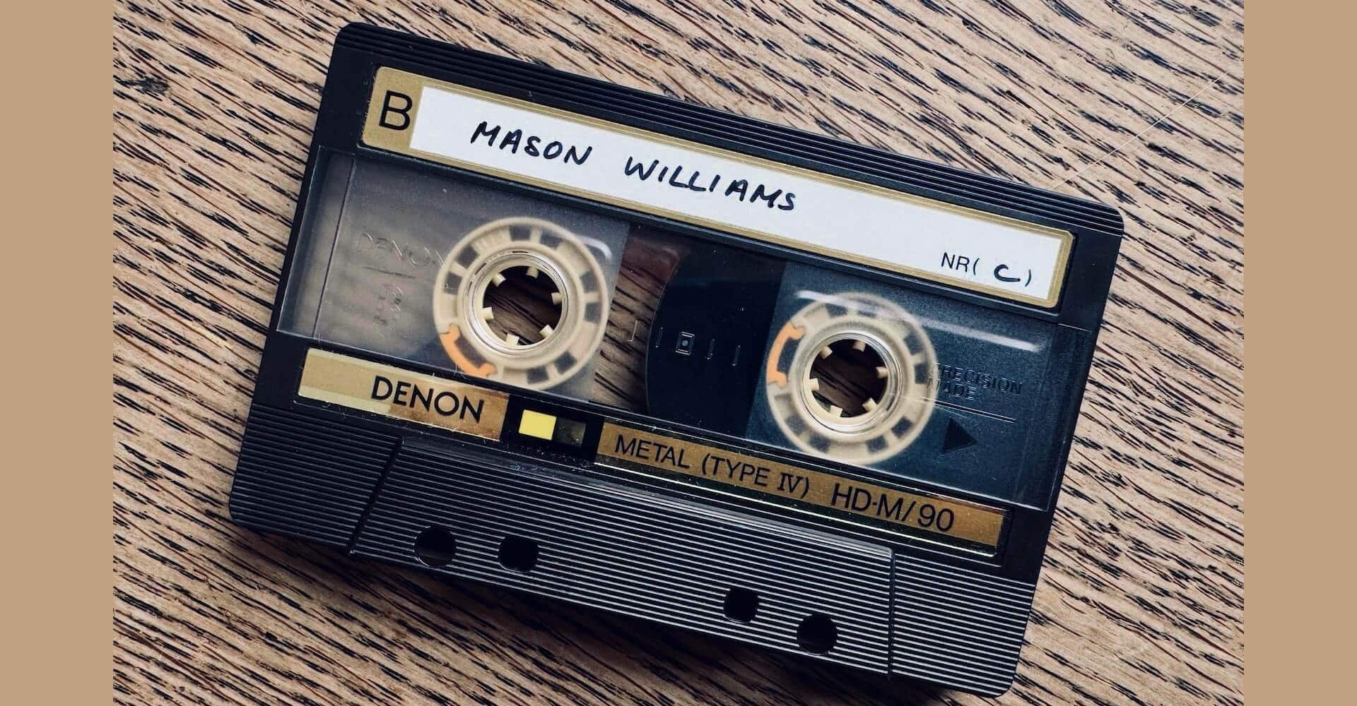 eine Musikkassette aus den Neunzigern